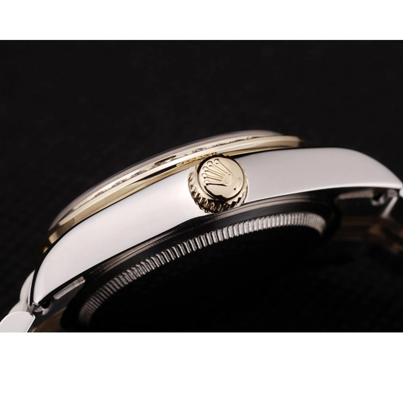 Rolex copies cheap Stainless Flowers Dial Rolex Steel Diamonds Case Silver Plated Brushed DateJust 0820